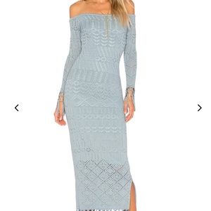 House of Harlow x Revolve Rose dress  New, never been worn. Blue, size M